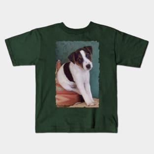 Jack Russell Puppy Kids T-Shirt